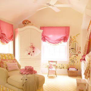 Modern nursery Room for girls