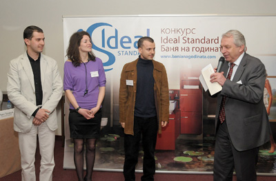 Две първи награди бяха връчени в седмия поред конкурс Ideal Standard Баня на годината 2010