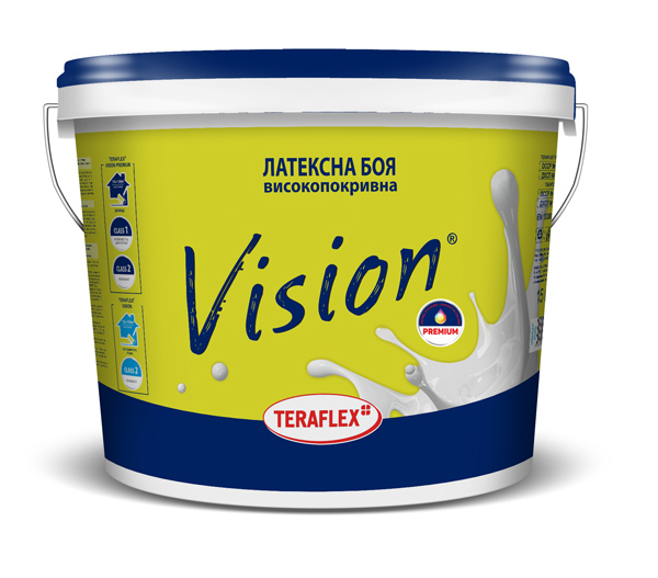 Високопокривна латексна боя Терафлекс® Vision Premium Високопокривна латексна боя Терафлекс® Vision Premium