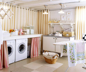 Практични идеи за пералното помещение
