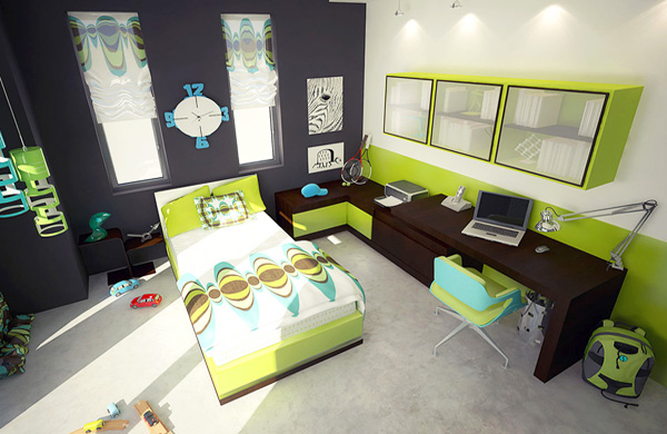 9 красиви спални в зелено