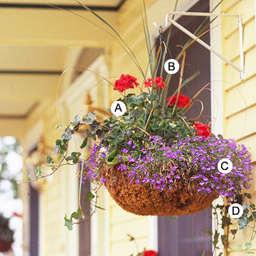 21 красиви висящи кошнички за дома и градината