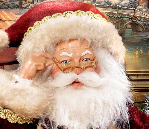  10 празнични фигури на Дядо Коледа