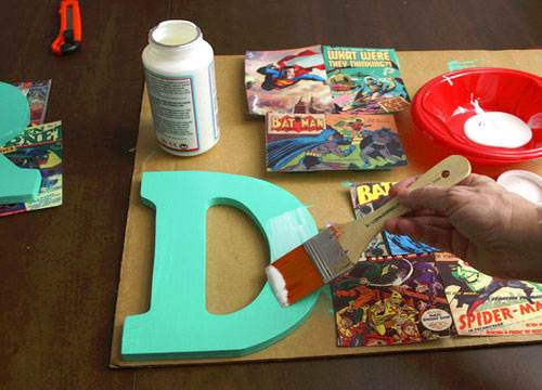 Цветни букви за детската стая