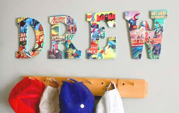  Цветни букви за детската стая
