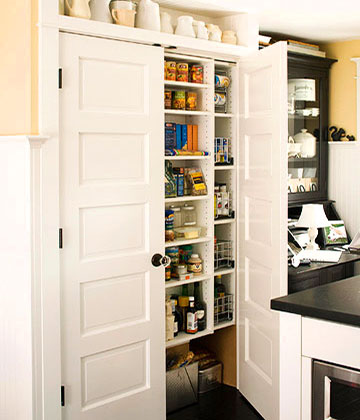 Идеи за съхранение на храната в кухнята