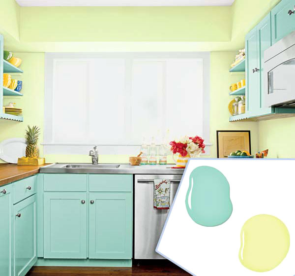 5 цветови комбинации за кухнята