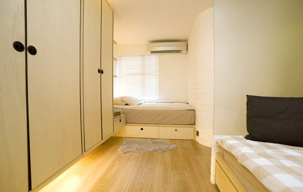 Модерен малък апартамент в Хонг Конг
