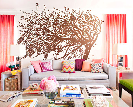 Калифорнийски апартамент в ярки разцветки