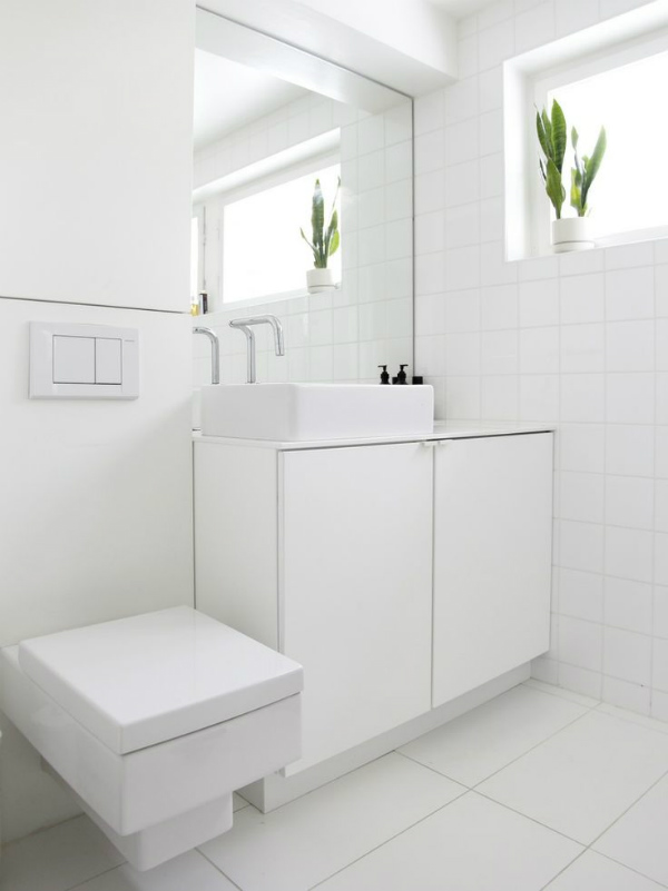 Белите бани също могат да са интересни – 11 свежи идеи