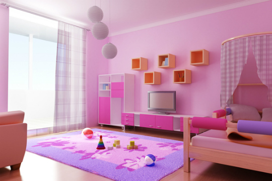 Цветове за стените в детската стая - 10 идеи