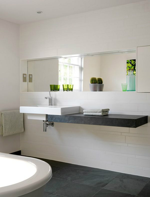 Минималистичен и модерен дизайн за банята
