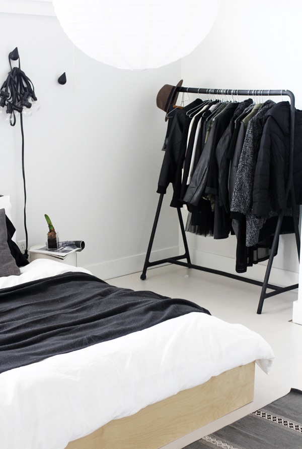 18 отворени концепции за съхранение и излагане на дрехите у дома
