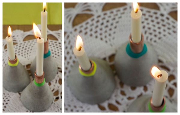 17 начина за ефектно поставяне на свещи у дома - част I
