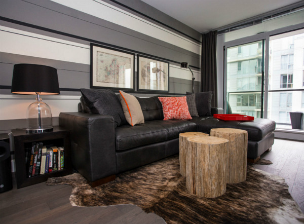 Черният диван – ключов елемент от интериора на съвременното жилище
