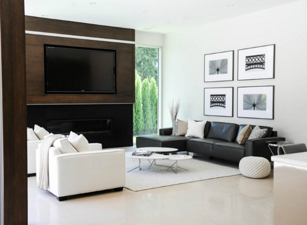 Черният диван – ключов елемент от интериора на съвременното жилище