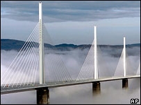 The highest road bridge is about to be inaugurated in France